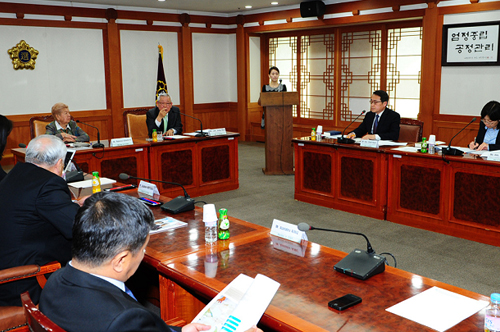 키르기즈공화국 선거관계자(2차) 연수단 중앙위원회 방문  3번째 사진