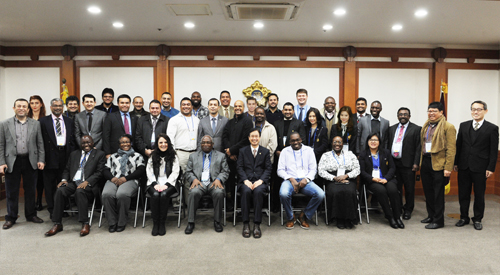 세계선거기관협의회(A-WEB) 주관「선거ICT와 투명성」연수 참가 해외 선거관계자 중앙선거관리위원회 방문