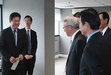 브라질 모의재외선거 투표소 방문사진