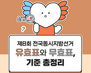 제8회 전국동시지방선거 유효표와무효표 기준 총정리